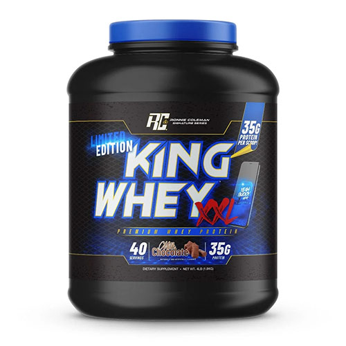ronnie coleman whey king xxl پروتئین وی رونی کلمن