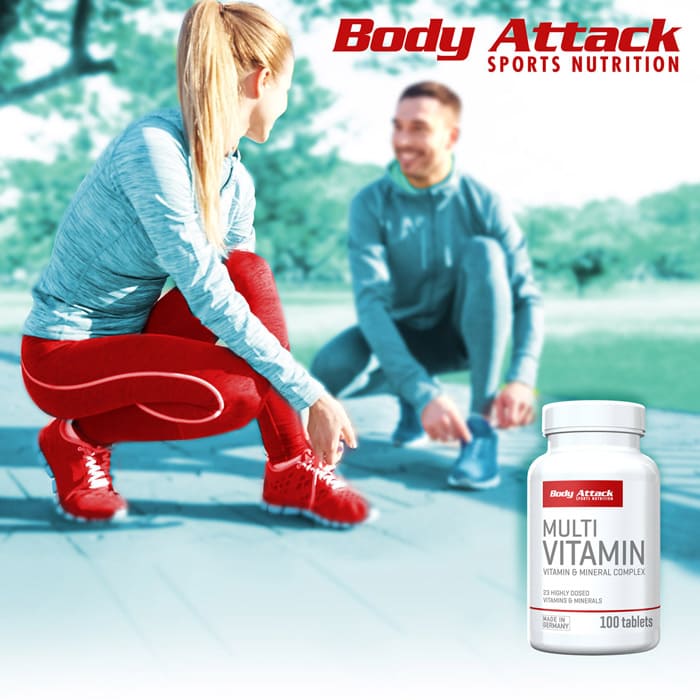 مولتی ویتامین بادی اتک BODY ATTACK MULTI VITAMIN 11 مولتی ویتامین بادی اتک BODY ATTACK MULTI VITAMIN