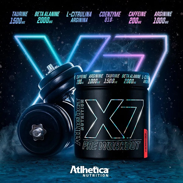 مکمل قبل از تمرین ایکس سون اتلتیکا ATLHETICA X7 Pre Workout 