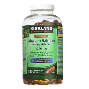 روغن ماهی سالمون آلاسکا کرکلند