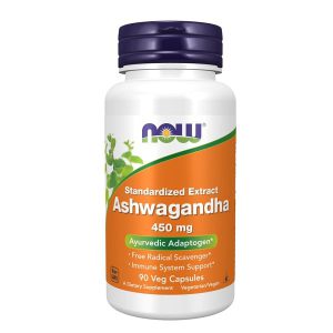 آشواگاندا ناو 90 تایی NOW Ashwagandha 450 mg